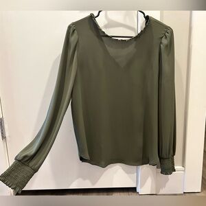 Loft Green Blouse